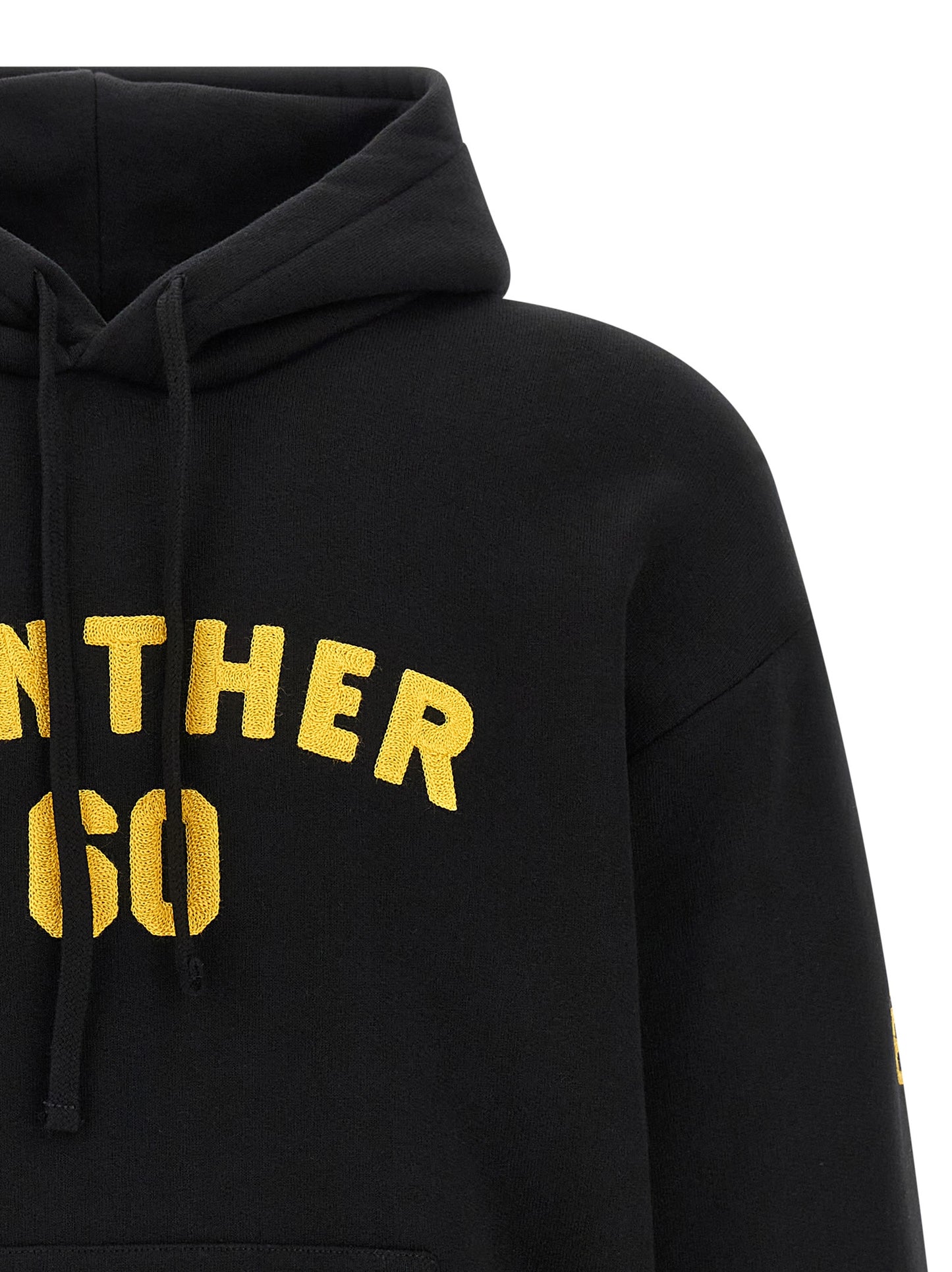 Sweatshirt Hoodie by Valentino Garavani for men in cotton black features a authentic silhouette, showcasing a sophisticated hooded neckline and authentic detail for a refined finish.