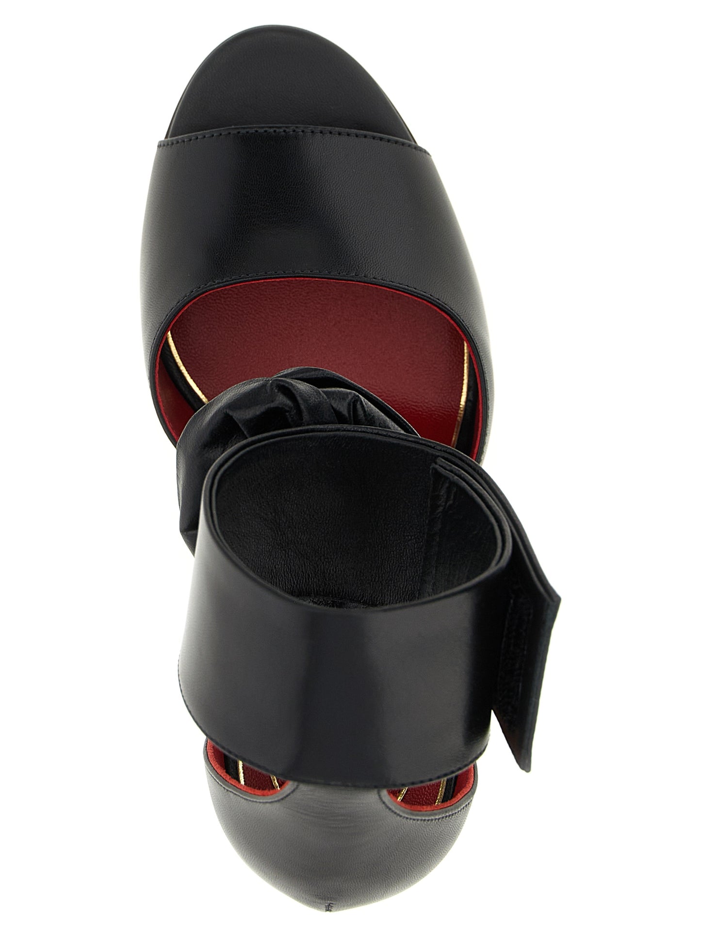 Stiletto Ankle Strap Sandals by Valentino Garavani for women in calfskin & goat leather black, pink, rose & signature presents a sculptural silhouette, showcasing the V Logo Women's Calfskin & Goat Leather Stiletto Ankle Strap Sandals design with a sculptural stiletto and for a premium look.