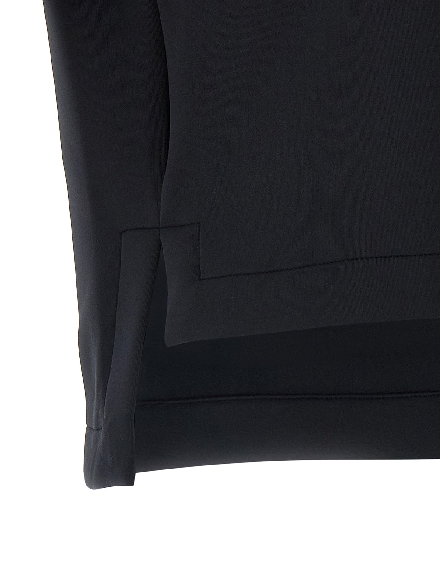 Activewear T-Shirt by MONCLER GENIUS for women in stretch polyester black features an contemporary design with , a length, and a contemporary .
