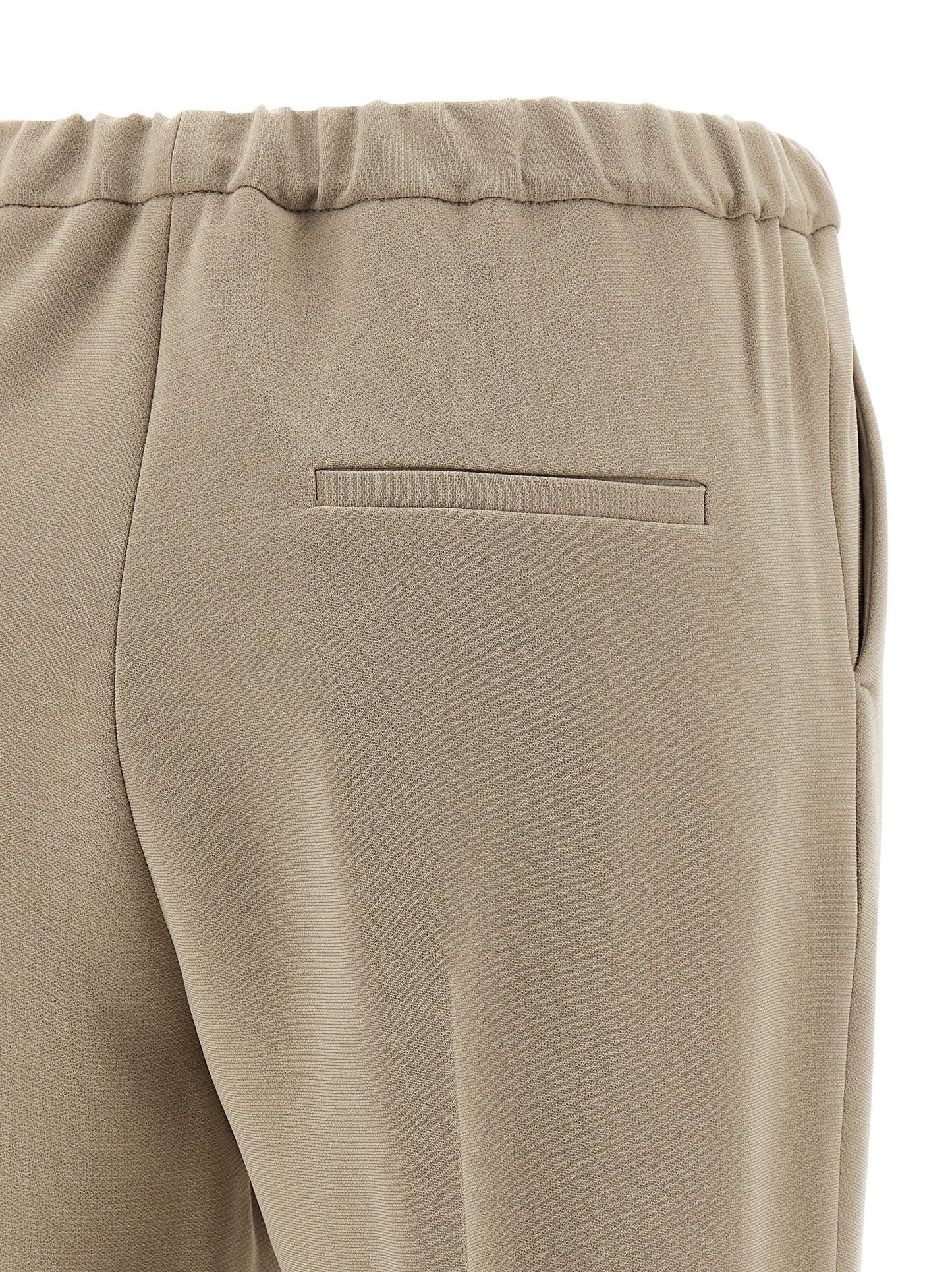 Casual Pants by Alberto Biani for women in polyester beige features an sophisticated and with a precise long, creating a sophisticated and sophisticated silhouette.