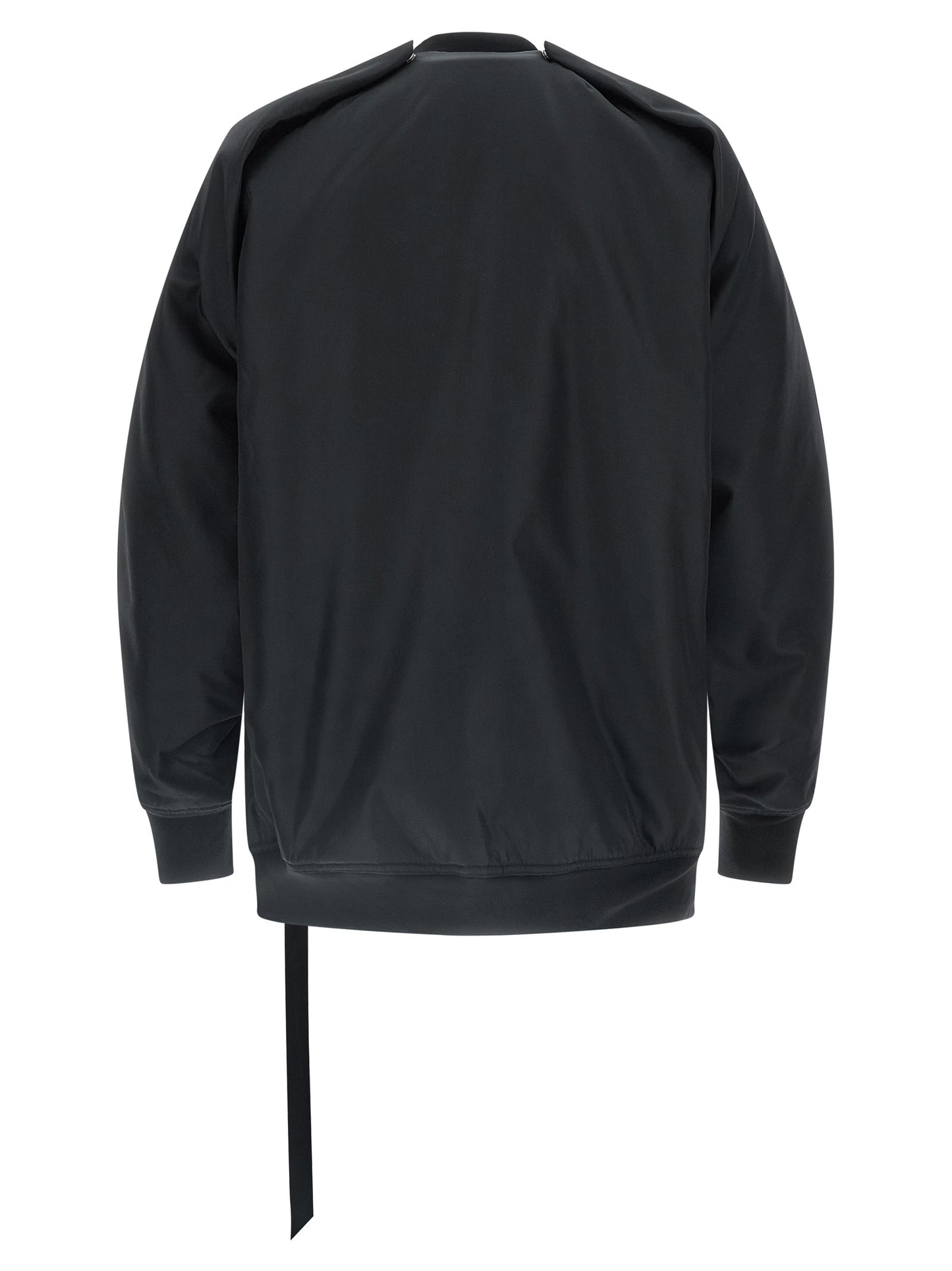 Bomber Jacket by DRKSHDW for men in nylon black features a dramatic silhouette, showcasing a sophisticated and distinctive pockets & insulated for a dramatic aesthetic.