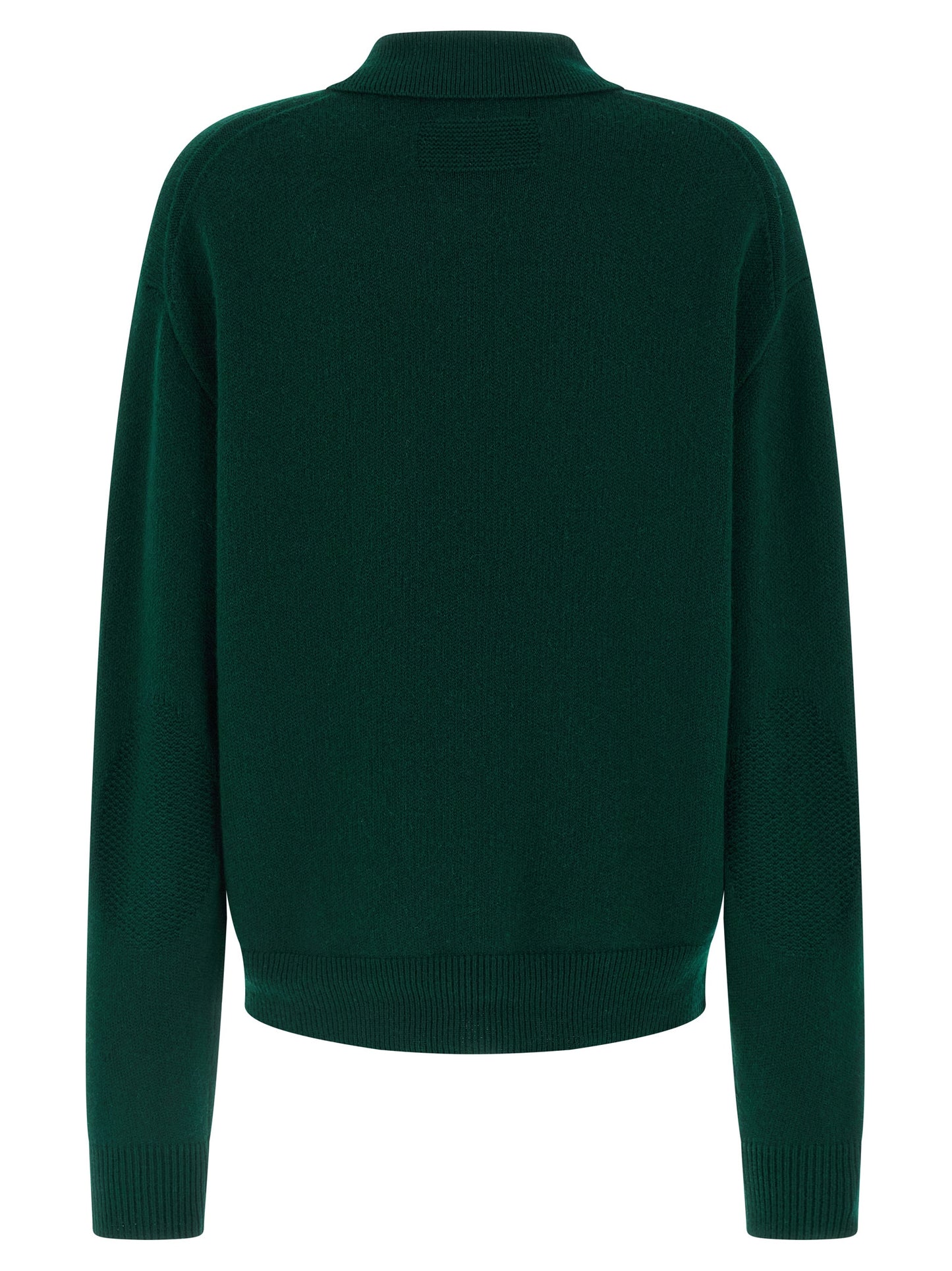 Polo Shirt by Guest in Residence for women in cashmere bicolour & green features a eye catching silhouette, showcasing a refined and for a eye catching finish.