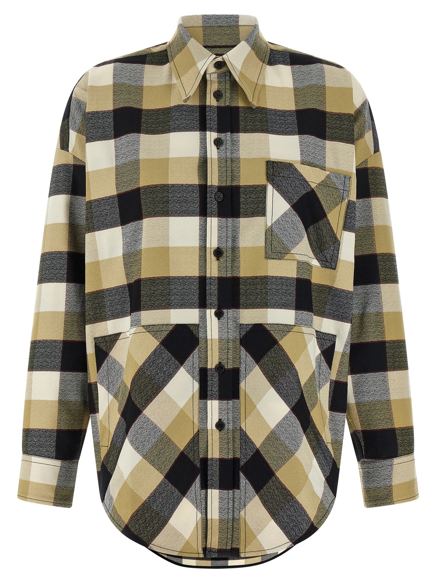 Blouse by Missoni for women in polyester beige & patterned features an polished silhouette, showcasing a sophisticated and long-sleeve detail for a truly polished finish.