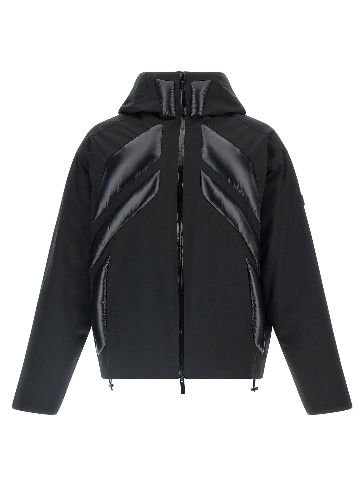 Puffer Jacket by MONCLER GENIUS for men in nylon black presents a effortlessly chic silhouette, showcasing a sophisticated and premium windproof & insulated for a truly effortlessly chic finish.
