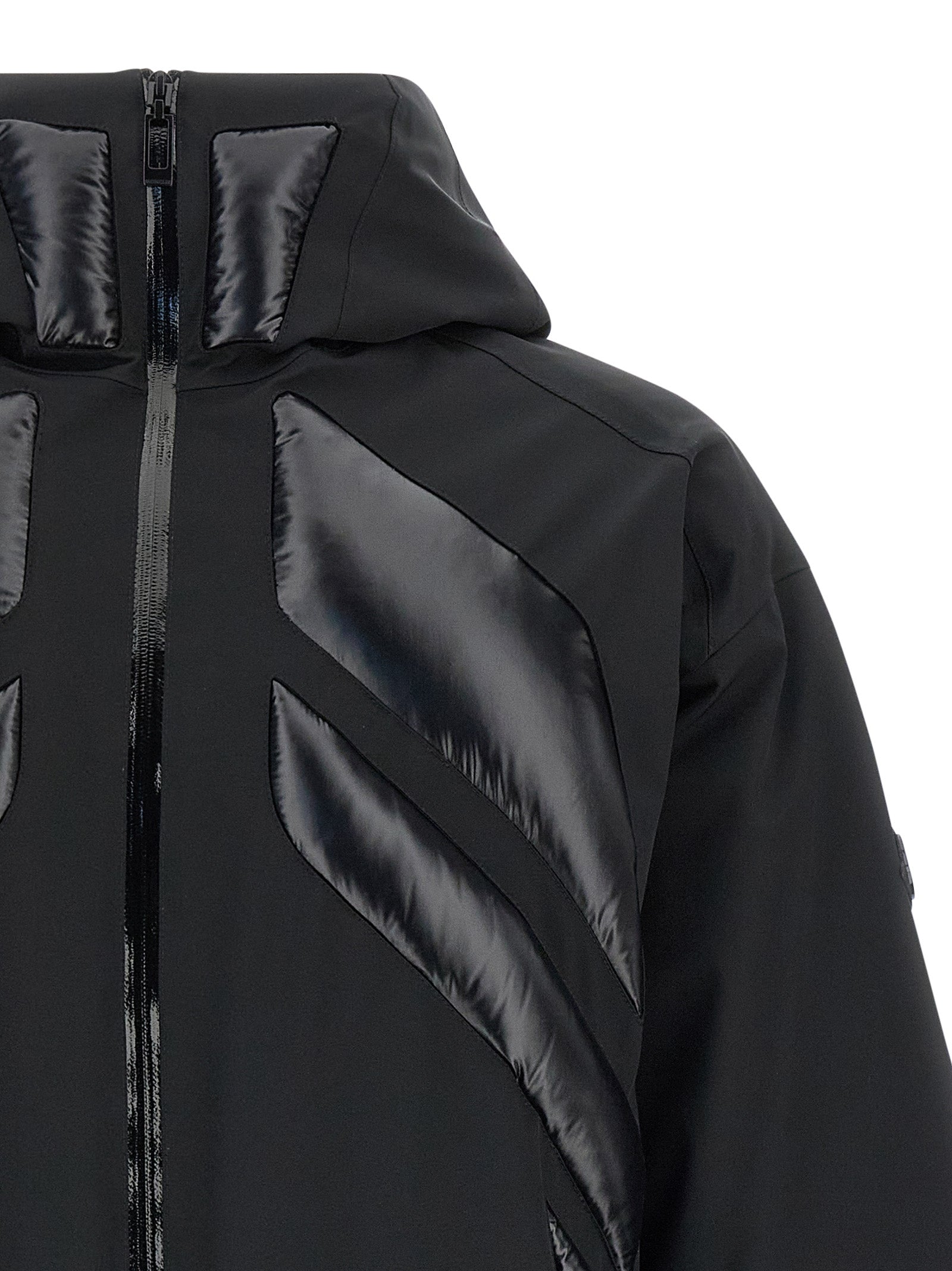Puffer Jacket by MONCLER GENIUS for men in nylon black features a city-ready silhouette, detailed with windproof & insulated and a city-ready .