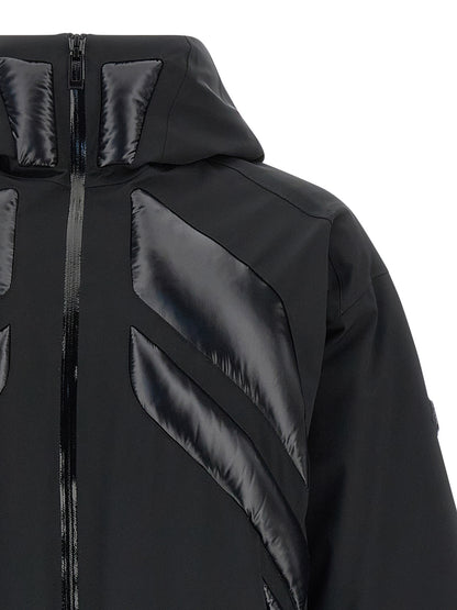 Puffer Jacket by MONCLER GENIUS for men in nylon black features a city-ready silhouette, detailed with windproof & insulated and a city-ready .