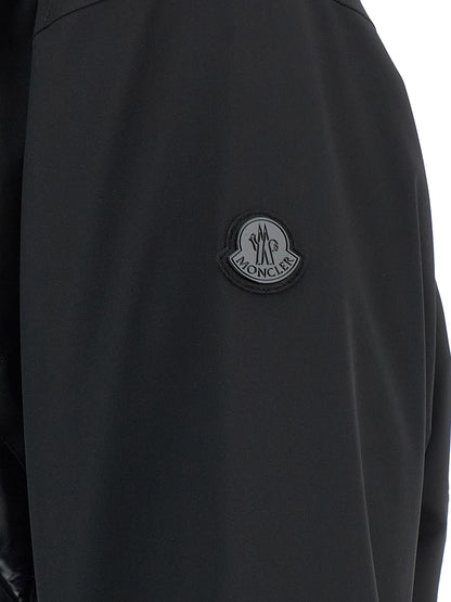 Puffer Jacket by MONCLER GENIUS for men in nylon black features an contemporary silhouette, showcasing a sophisticated and contemporary windproof & insulated for a truly refined look.