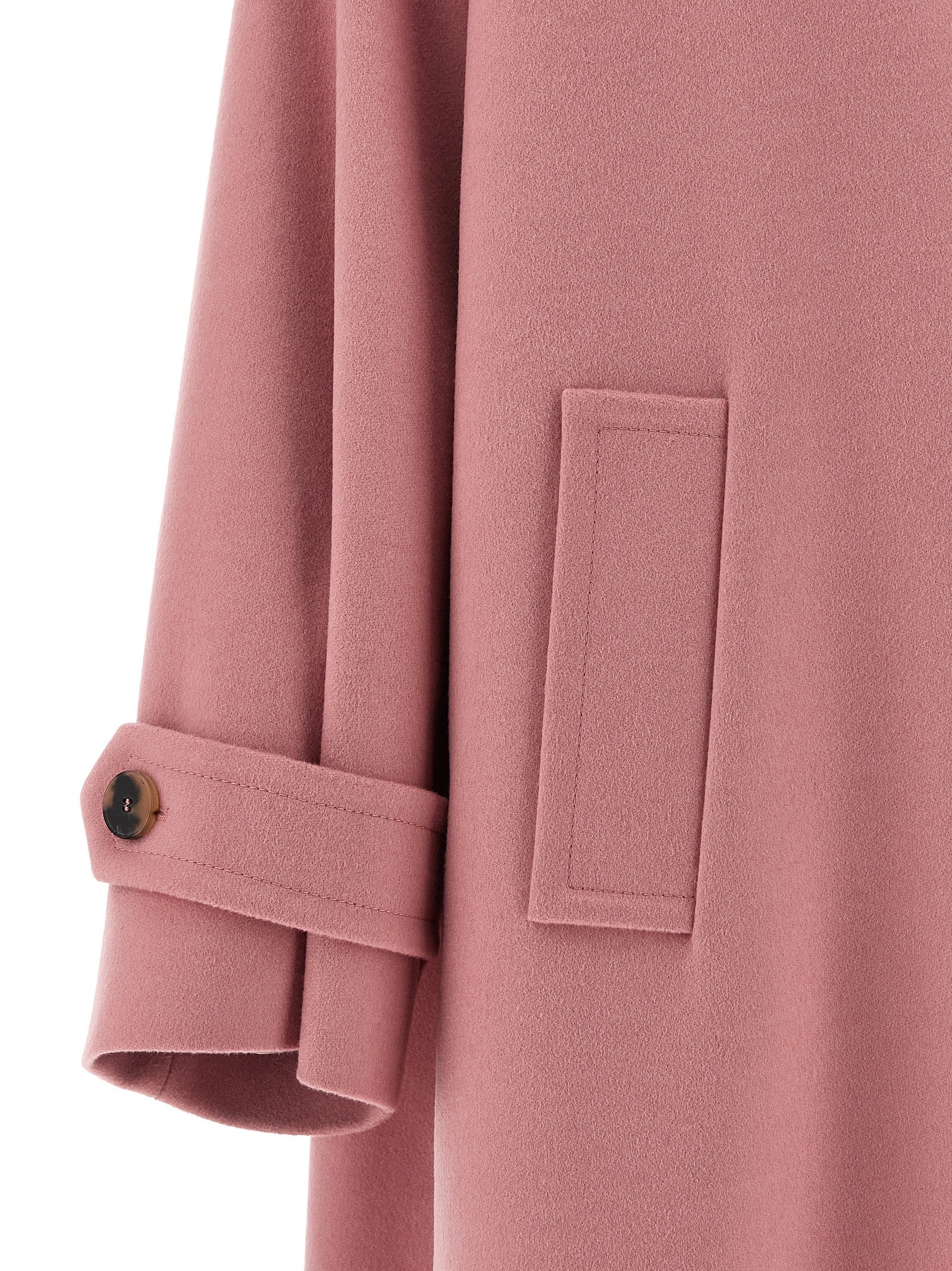 Trench Coat by Alberto Biani for women in virgin wool and multicolor & pink presents a exquisite silhouette, showcasing a exquisite and functional for an elevated aesthetic.