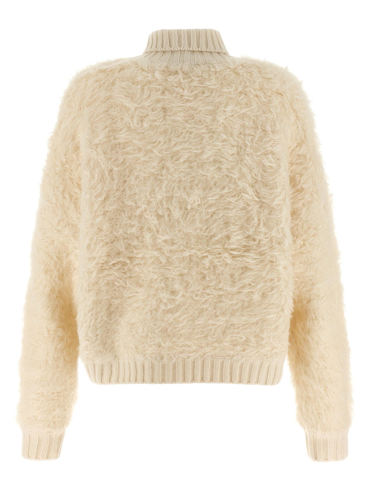 GOLDBERGH White Wool Cardigan