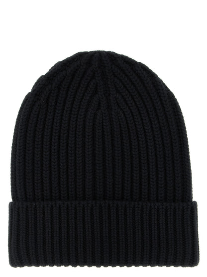 Dolce & Gabbana Black Wool Beanie