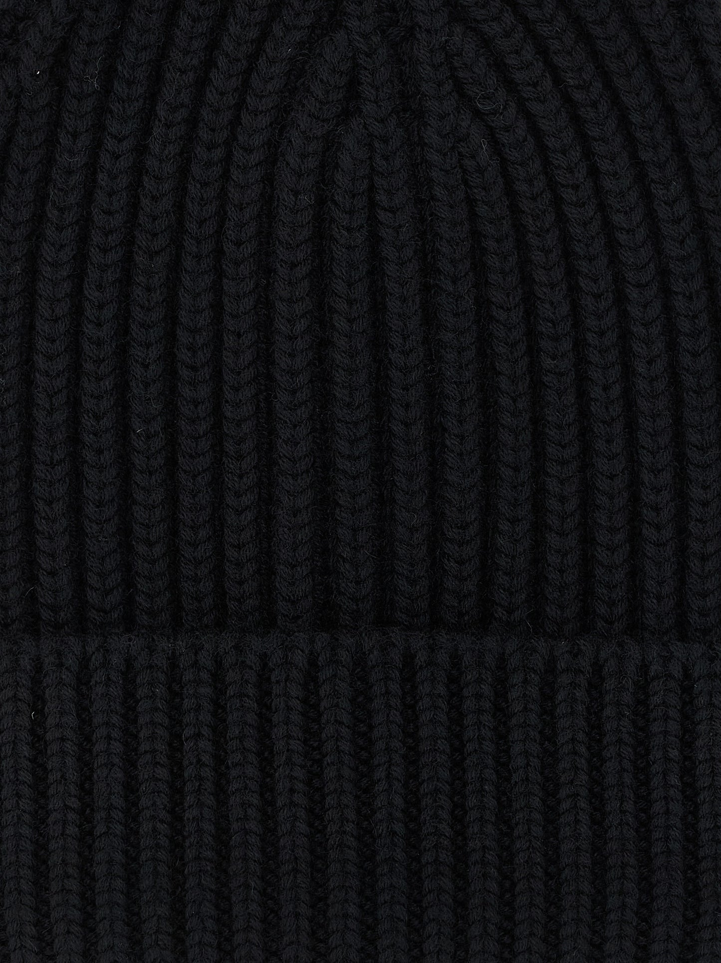 Dolce & Gabbana Black Wool Beanie