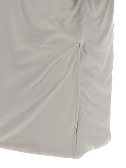 T-Shirt by Y-3 for men in lyocell & silicone gray features an on trend silhouette, perfectly showcasing a on trend and for an elevated aesthetic.