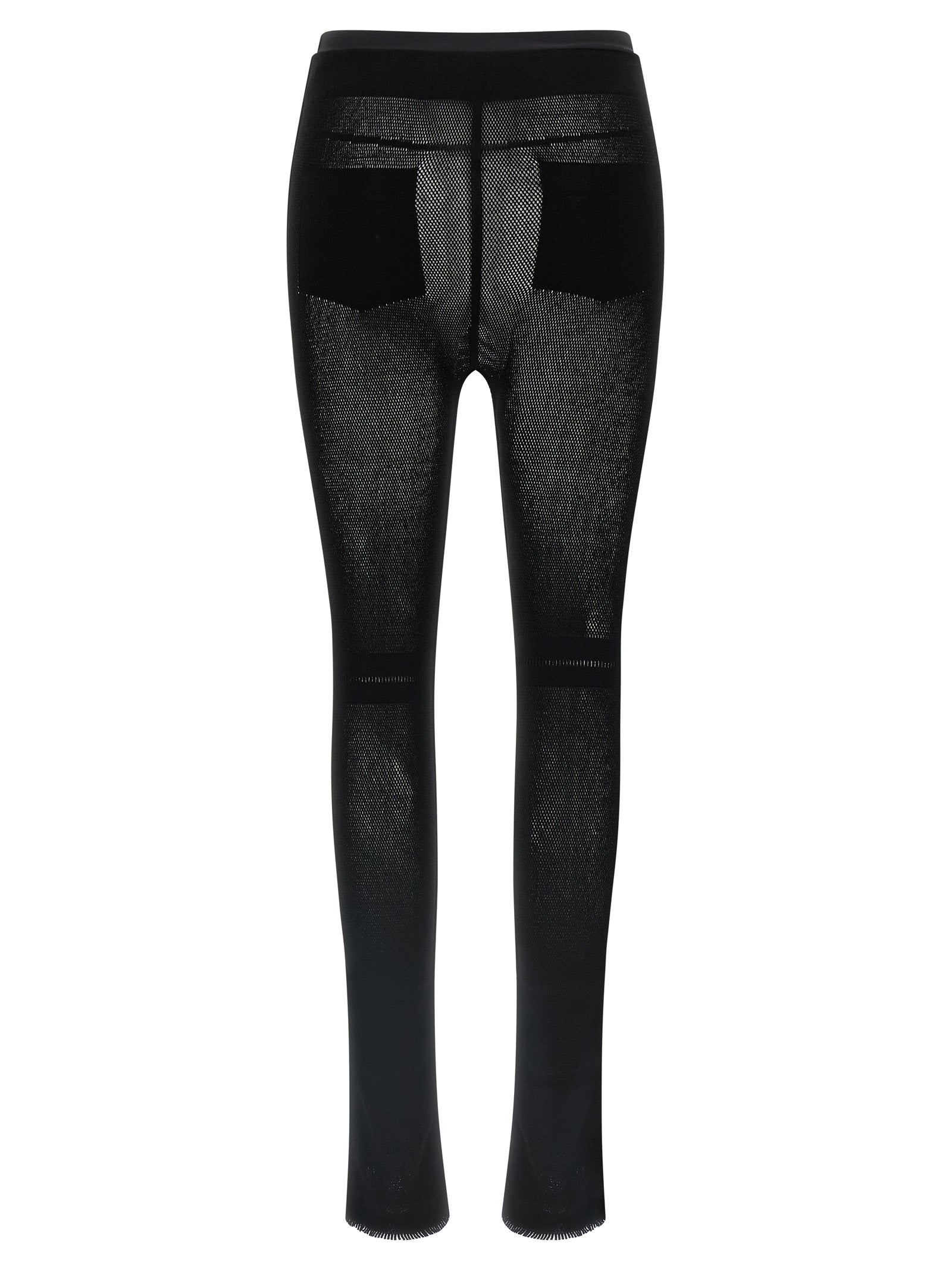 Activewear Leggings by Issey Miyake for women in polyurethane & nylon black & copper features a athletic leggings and with a long cut, showcasing technical mesh-panels for a athletic finish.