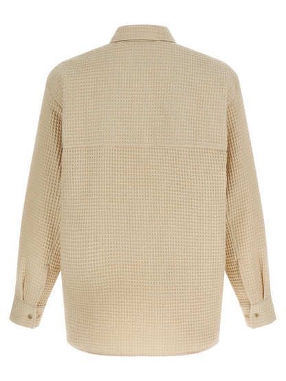 SÉFR Beige Cotton Blouse