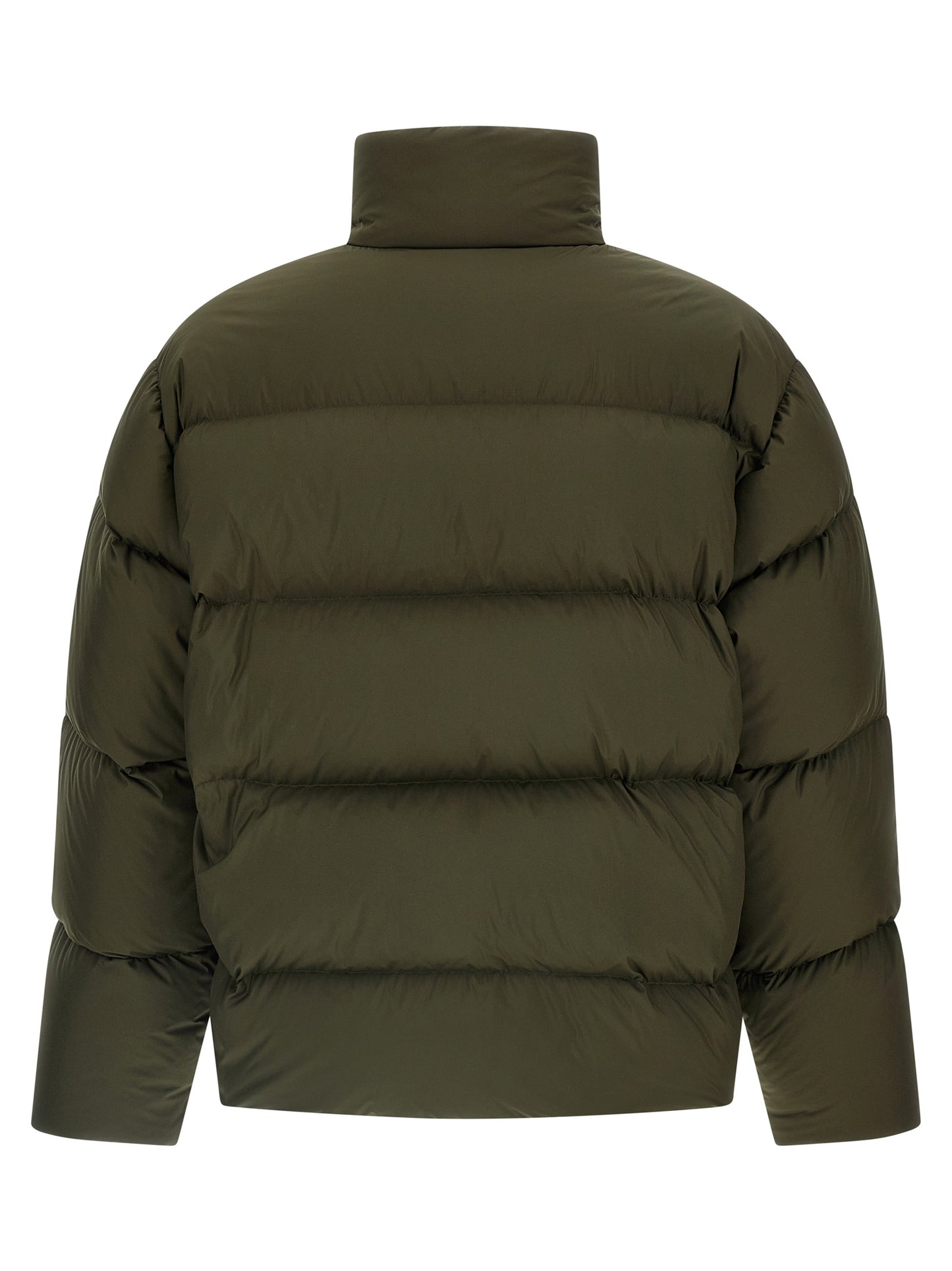 Saint Laurent Bicolor Polyester Full-Length Jacket