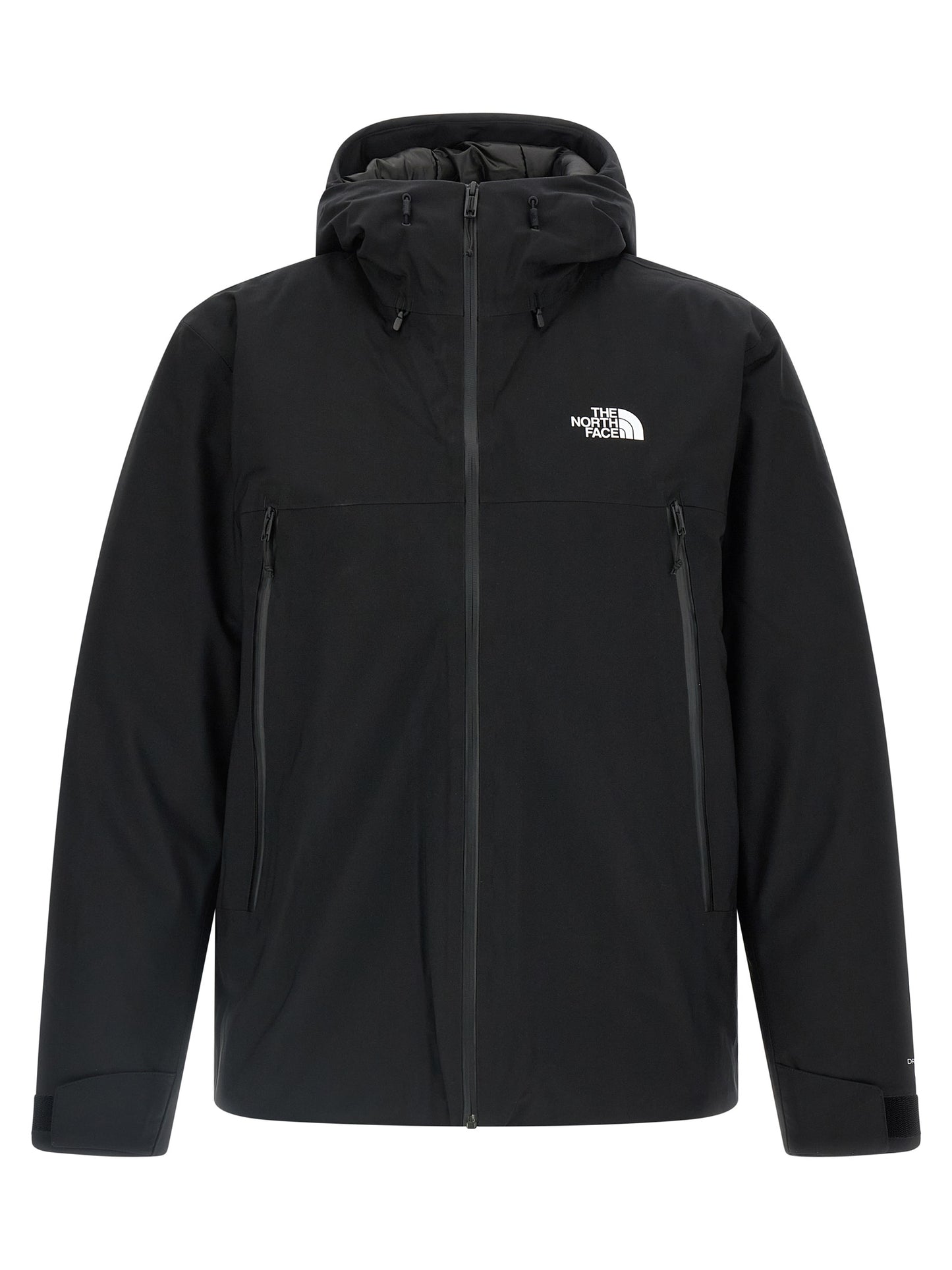 This Hooded Parka by The North Face for men in polyester & goose down black presents a utilitarian silhouette, meticulously detailed with thermal, breathable-design, hooded & insulated and a utilitarian hooded neckline for a sophisticated, weather-ready look.