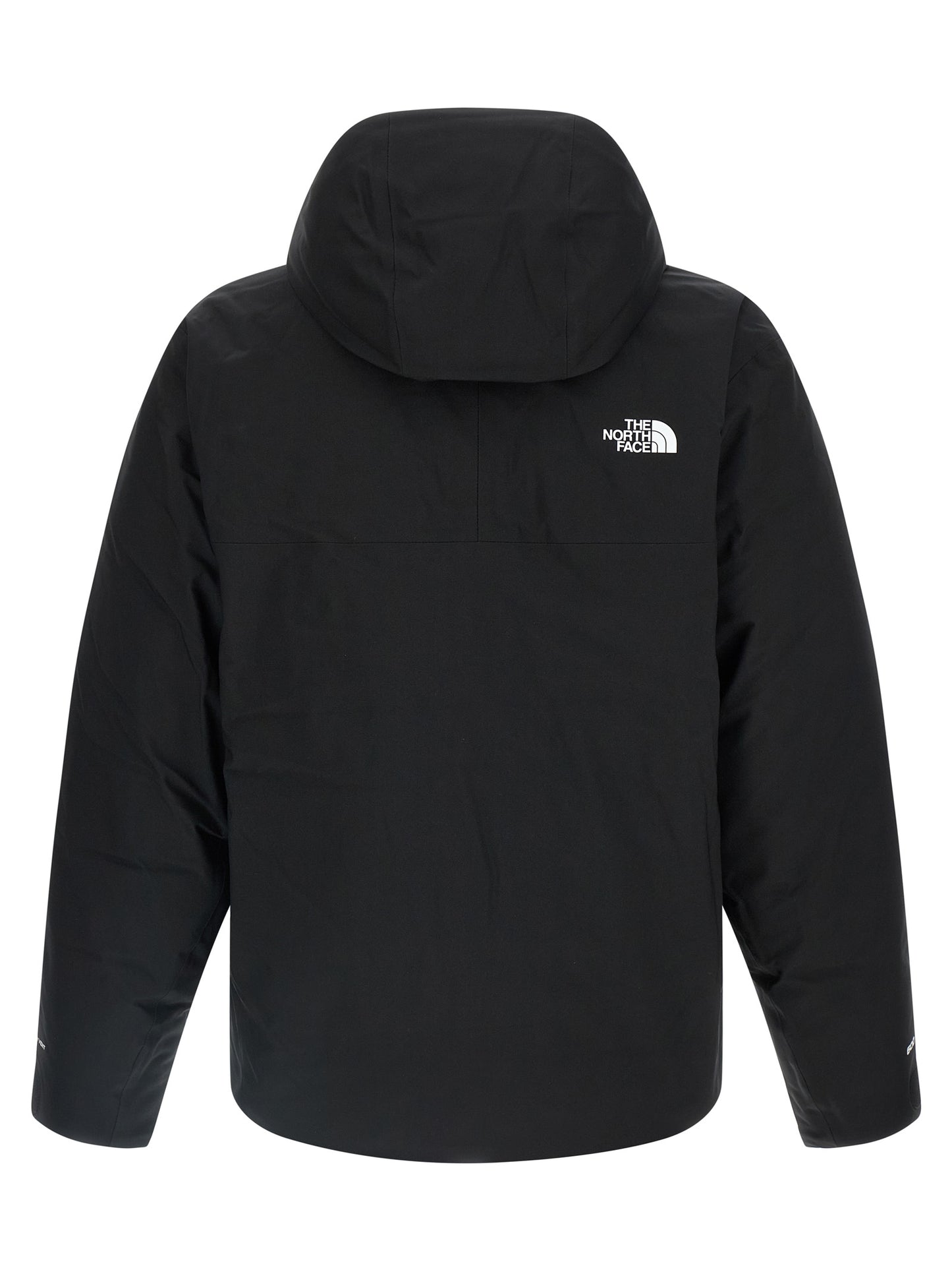 Hooded Parka by The North Face for men in polyester & goose down black features a modern silhouette, showcasing a sophisticated hooded neckline and premium thermal, breathable-design, hooded & insulated for a truly modern finish.