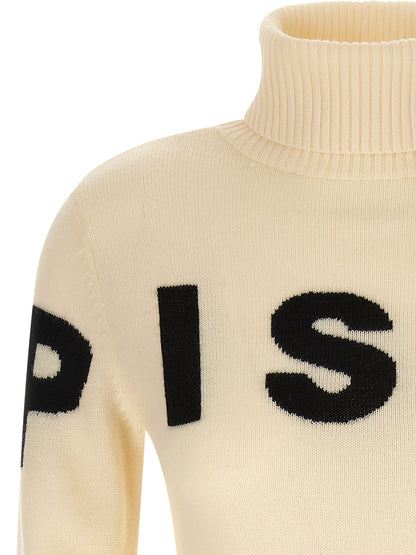 PERFECT MOMENT White Merino Wool Cardigan