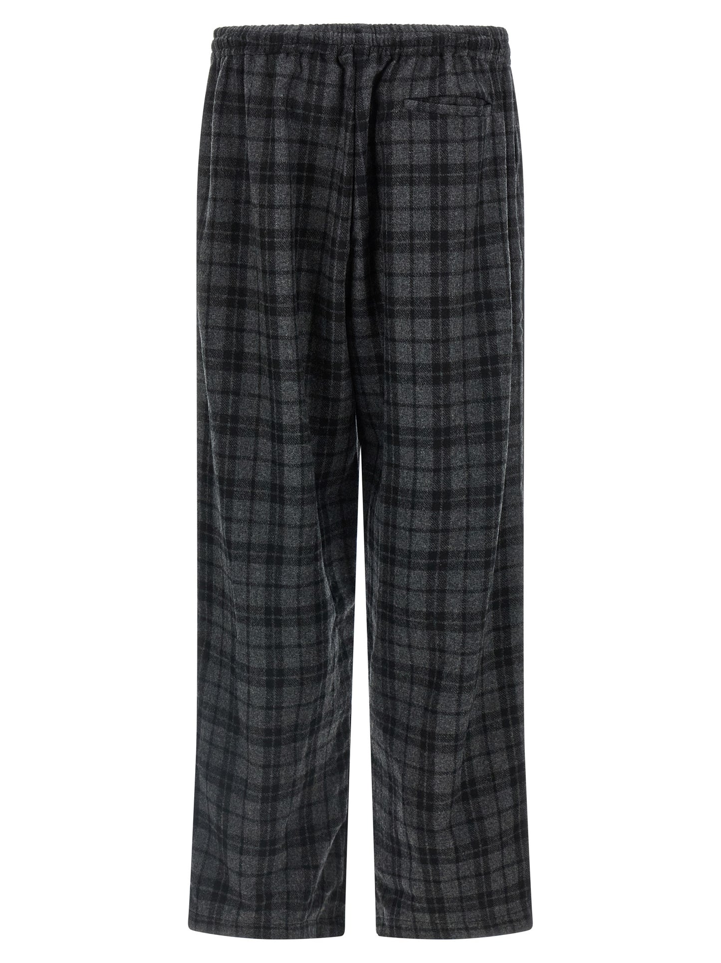 Casual Pants by WILLY CHAVARRIA for men in nylon satin wool gray & print features a polished silhouette with a polished , reaching a polished long and finished with a polished .