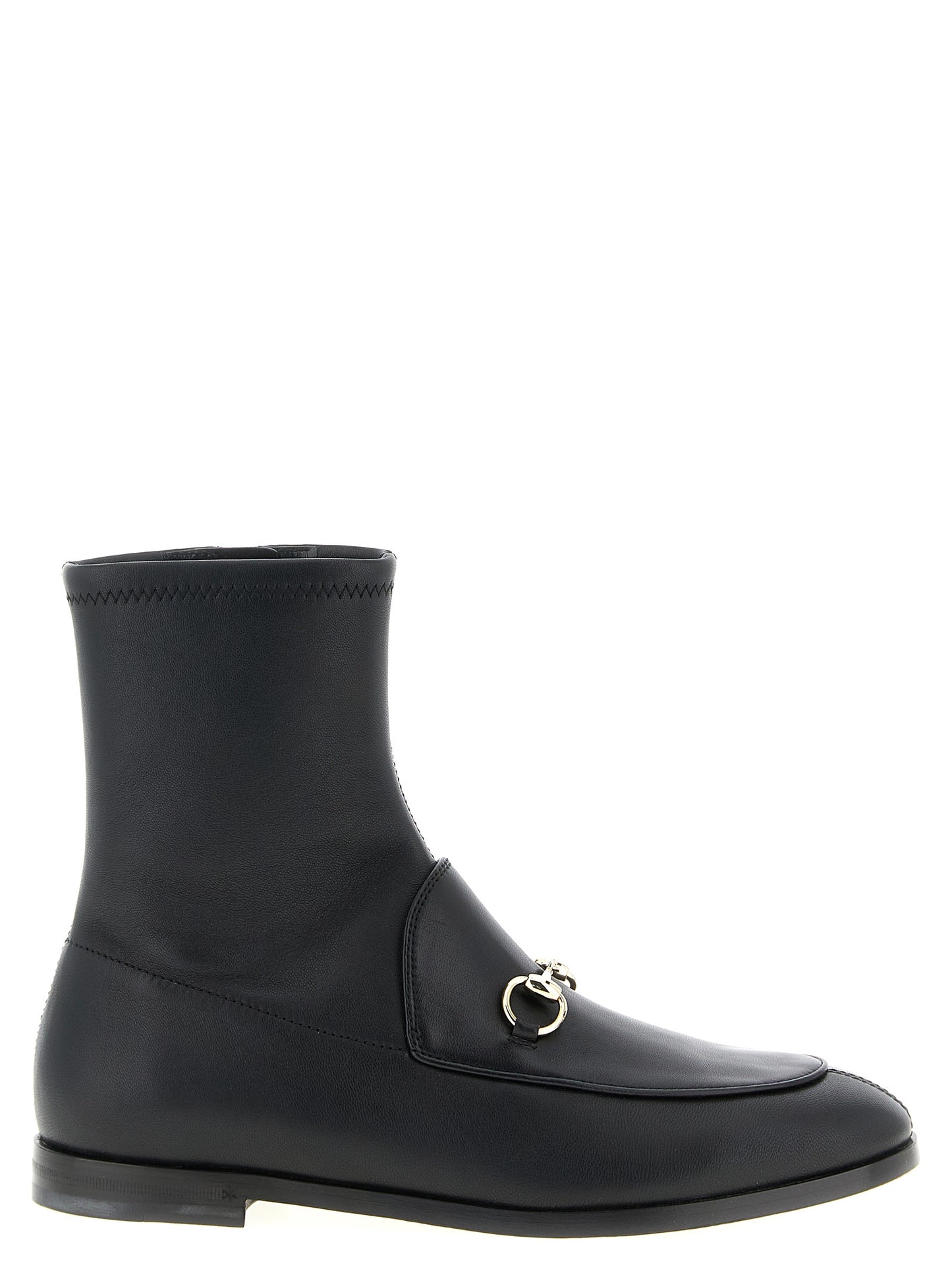 Ankle Boots by Gucci for women in lamb leather black features an enchanting design from the Women's Lamb Leather Ankle Boots collection, highlighting a enchanting and for a refined look.