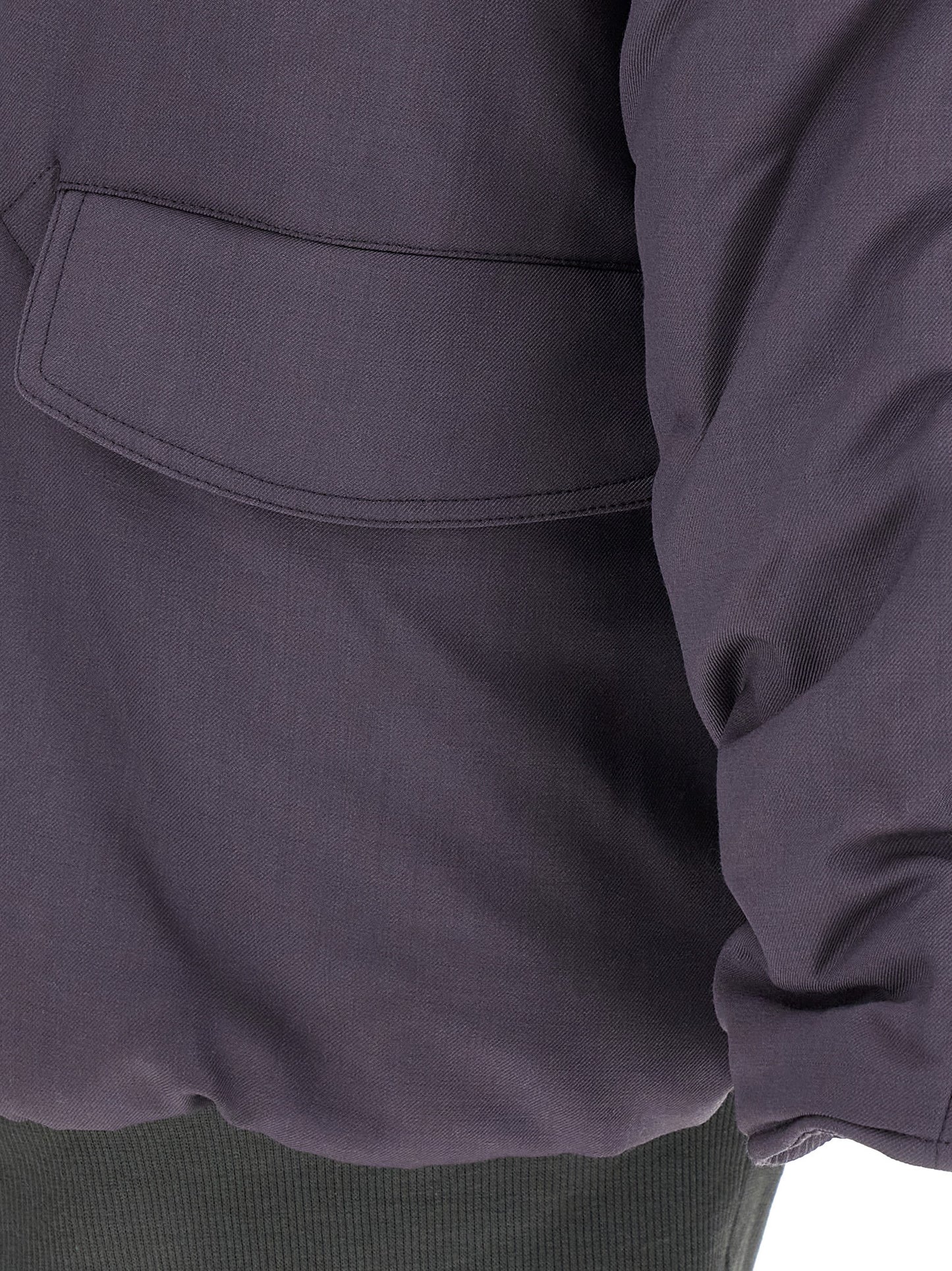 Hooded Parka by Magliano for men in virgin wool & cotton purple features a modern silhouette, showcasing a sophisticated and premium pockets, hooded & insulated for a truly modern finish.