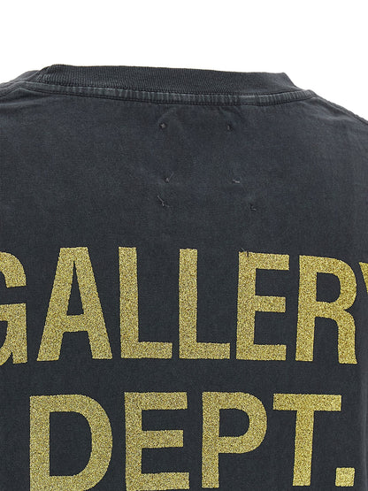 T-Shirt by GALLERY DEPT. for men in cotton gray & print features an edgy silhouette, meticulously detailed with a sophisticated and for a truly edgy finish.