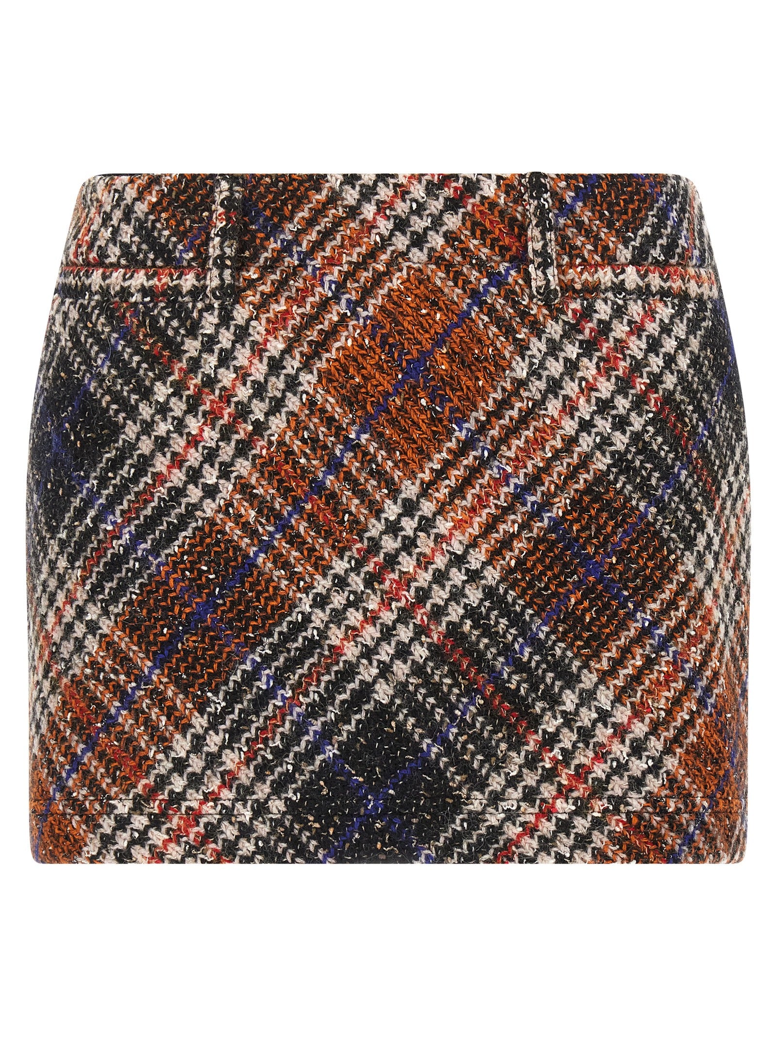 Skirt by Missoni for women in polyamide cotton & alpaca wool multicolor & patterned features an tailored silhouette, artfully capturing the essence of Women's Polyamide Cotton & Alpaca Wool Mini Long Skirt in a sophisticated mini long.