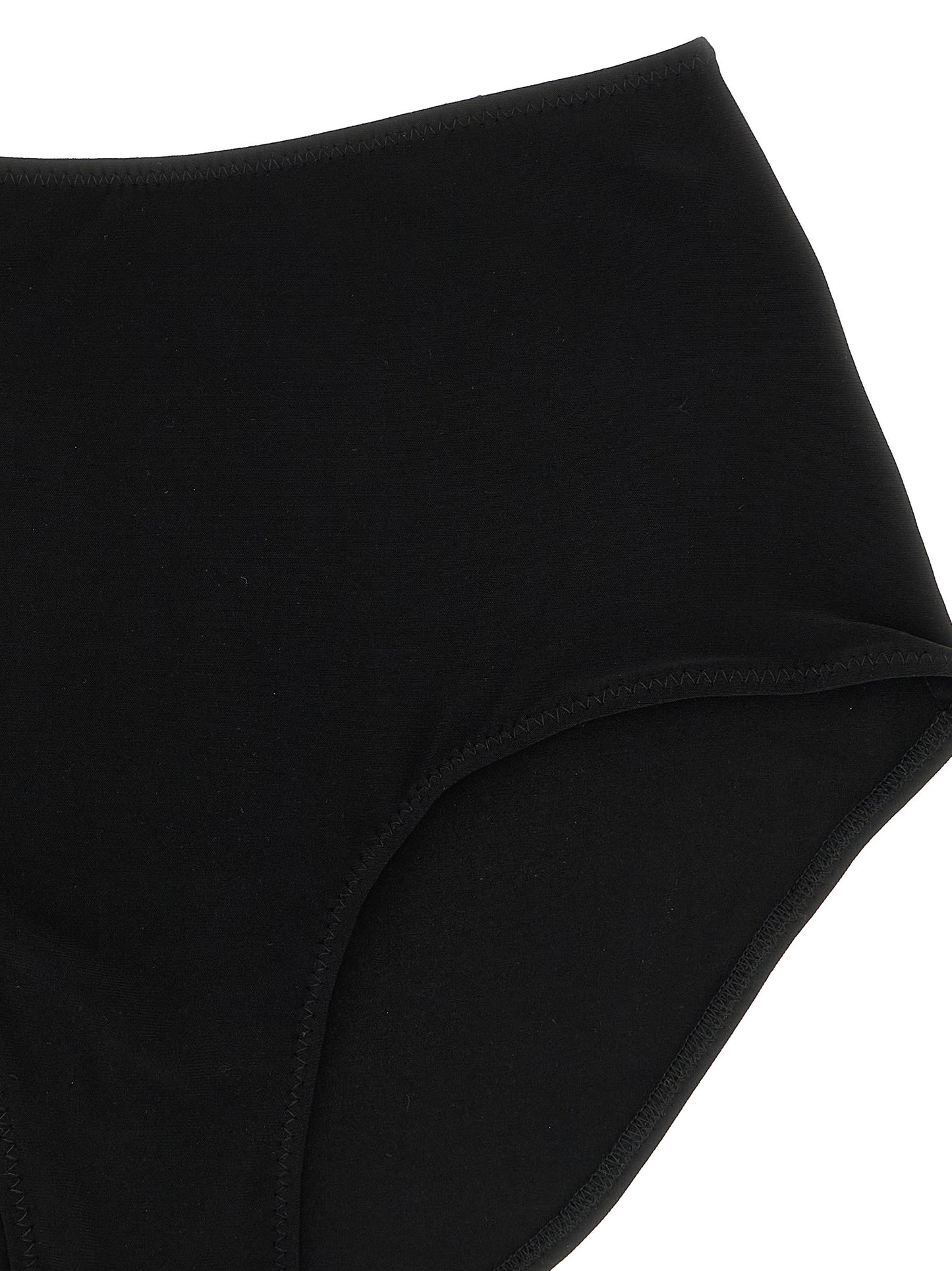 Underpants Briefs by Norma Kamali for women in stretch polyester black features an chic silhouette from the Women's High Rise Stretch Polyester Underpants Briefs collection, showcasing a chic fit and sophisticated style for an elevated look.