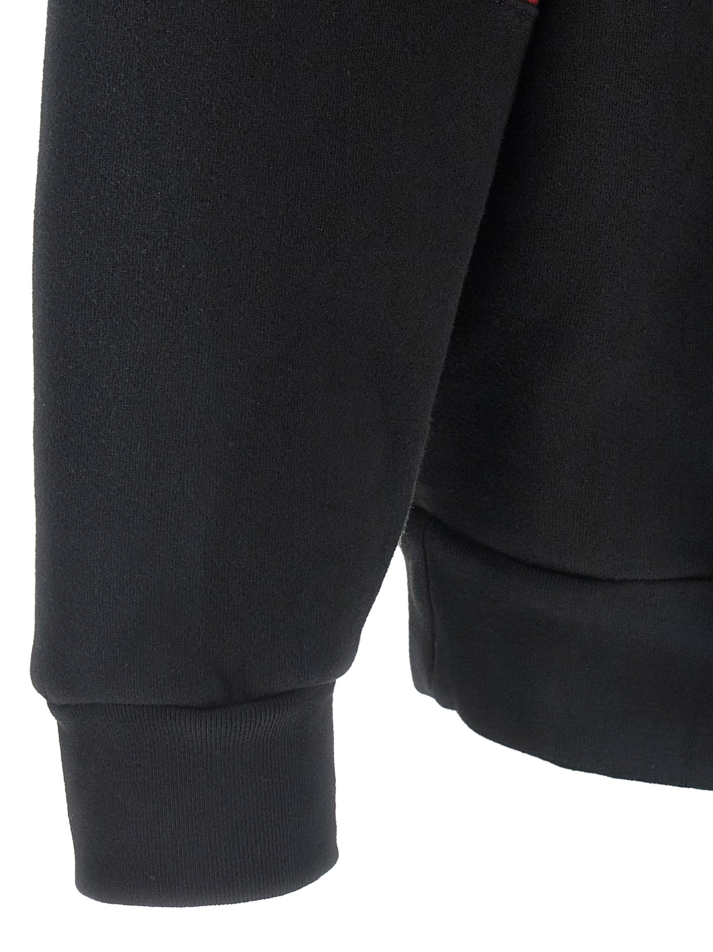 Sweatshirt Hoodie by WILLY CHAVARRIA for men in cotton black & print features an luminous silhouette, showcasing a sophisticated and for a truly luminous look.