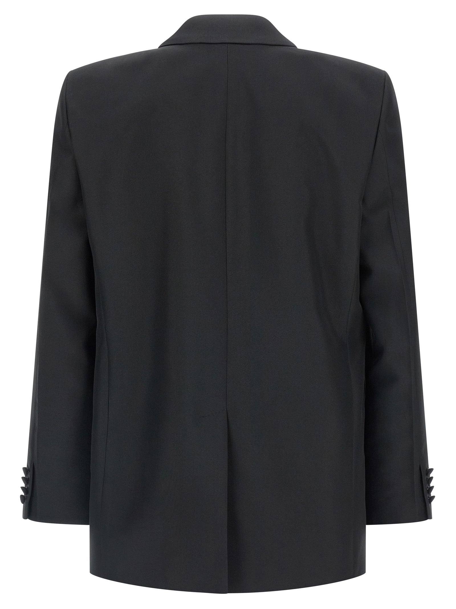 Blazer by Gucci for men in polyester & viscose black & signature features an stylish silhouette, showcasing a sophisticated and stylish for a truly stylish finish.