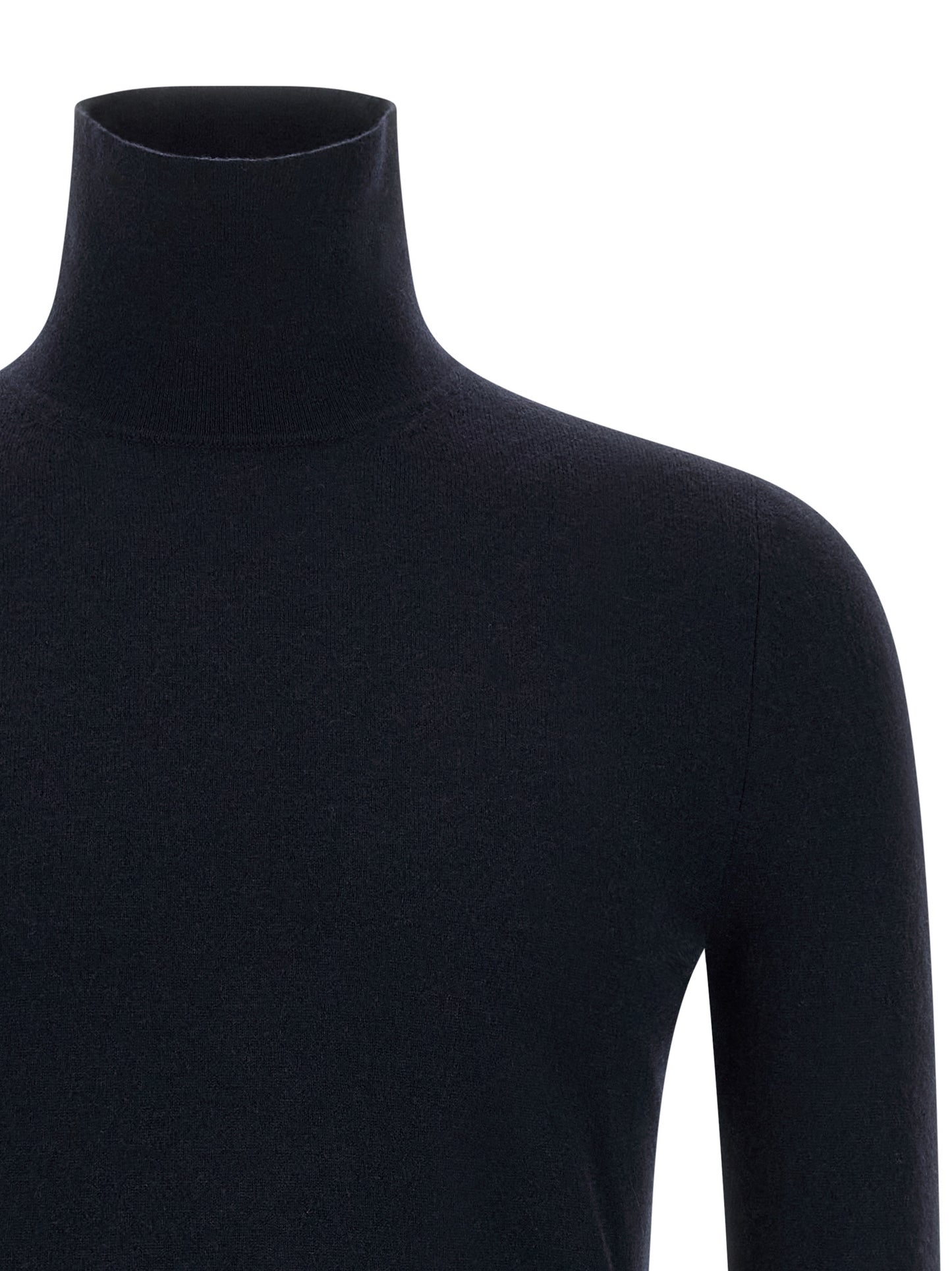 Cardigan by Gucci for men in cashmere blue & signature features an impeccable silhouette, showcasing a sophisticated high-neck neckline and detail for a truly impeccable finish.
