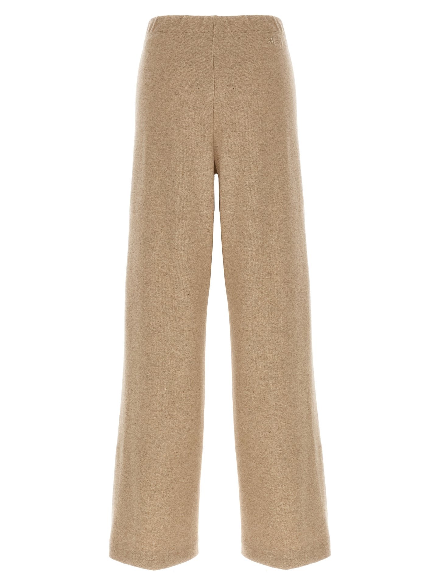 Casual Pants by Max Mara for women in cashmere flannel beige & horn features an refined tailoring silhouette, showcasing a premium with a and long cut for a refined tailoring look.