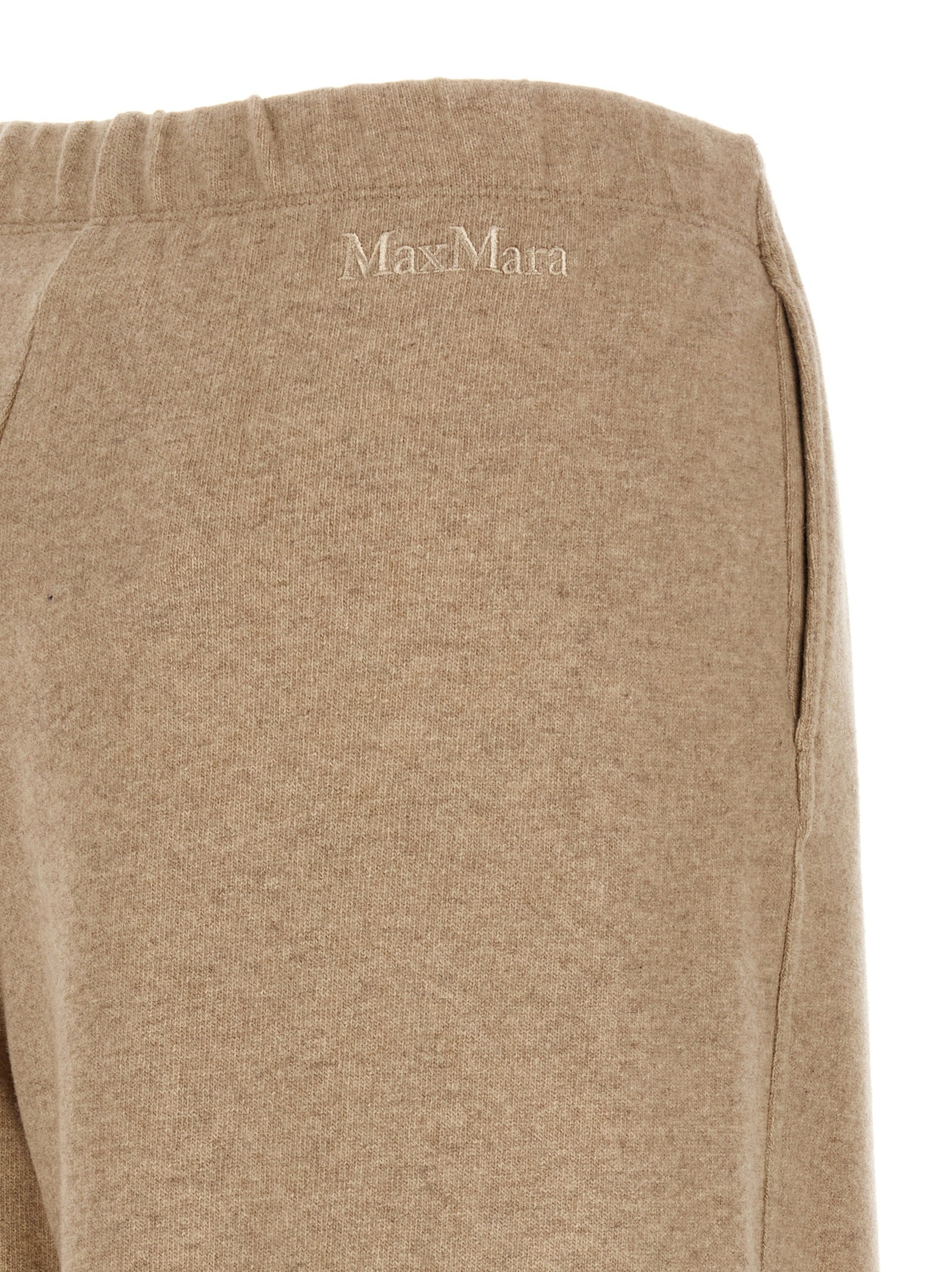 Casual Pants by Max Mara for women in cashmere flannel beige & horn presents a refined pantology silhouette, artfully defined by a refined pantology , long, and a sophisticated .