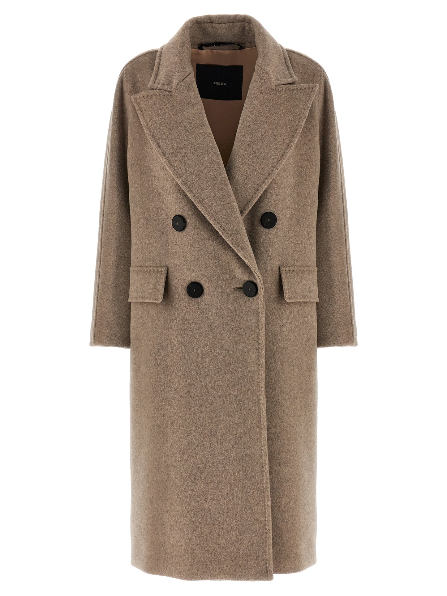 Max Mara Beige Cashmere Coat