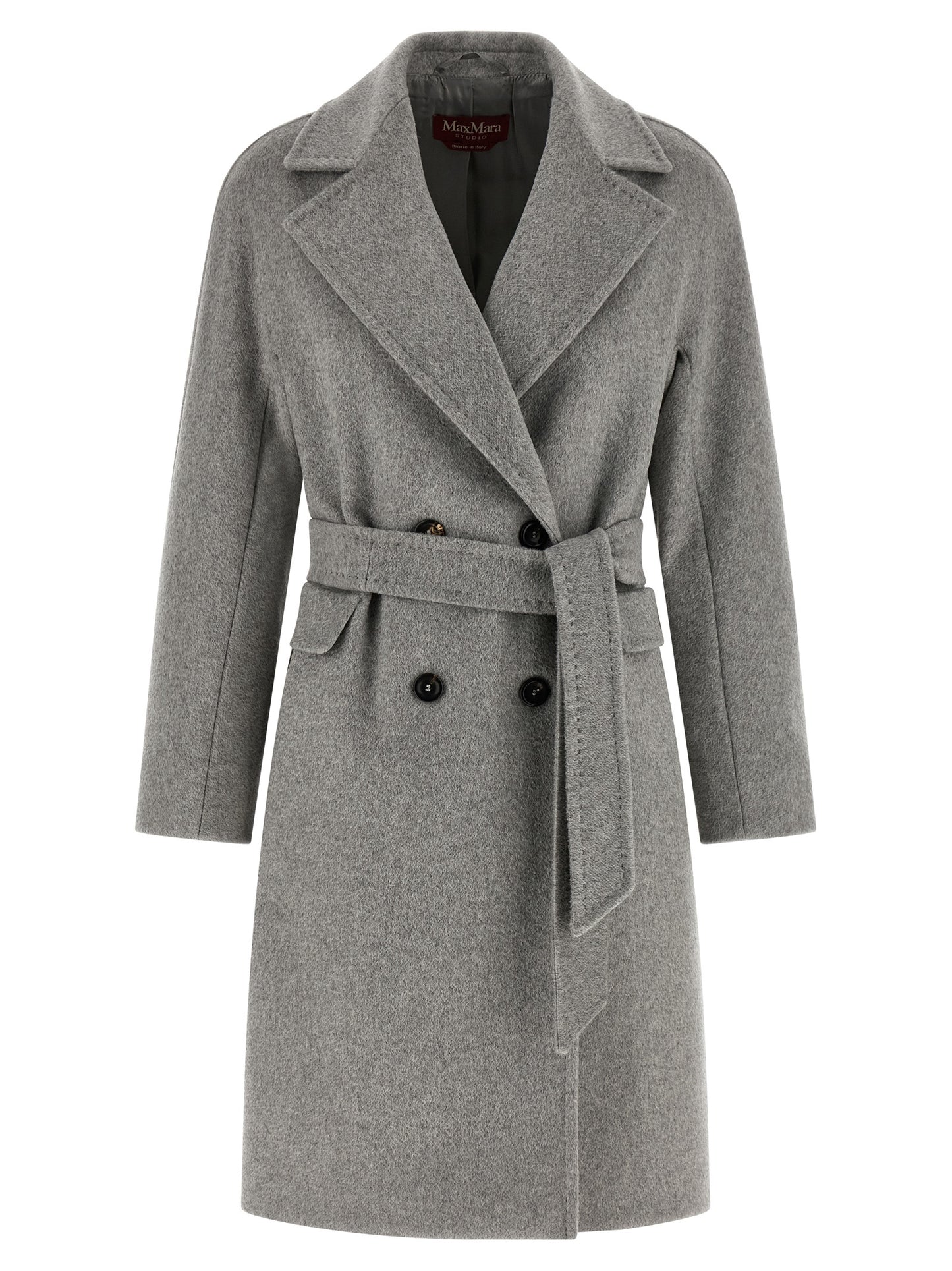 Max Mara Gray Cashmere Coat
