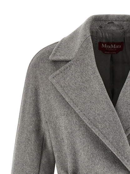 Max Mara Gray Cashmere Coat