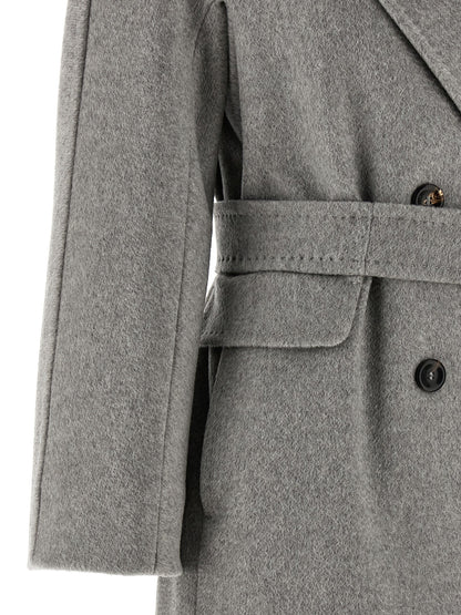 Max Mara Gray Cashmere Coat