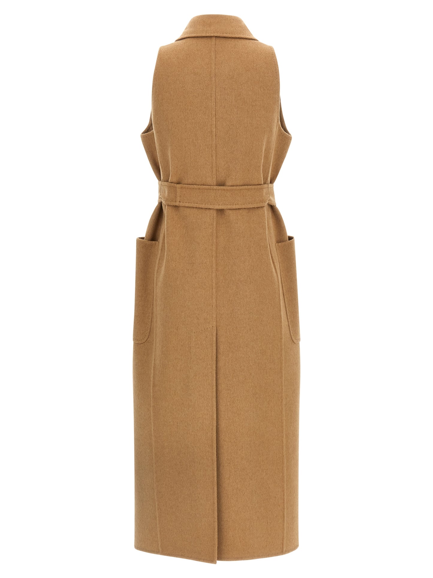 Max Mara Beige Wool Coat