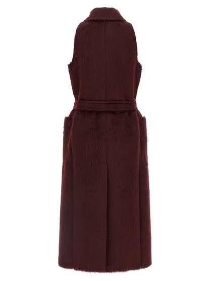 Max Mara Bordeaux Wool Coat