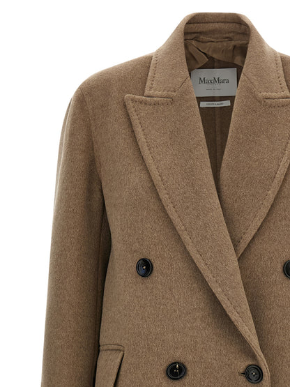 Max Mara Beige Cashmere Coat