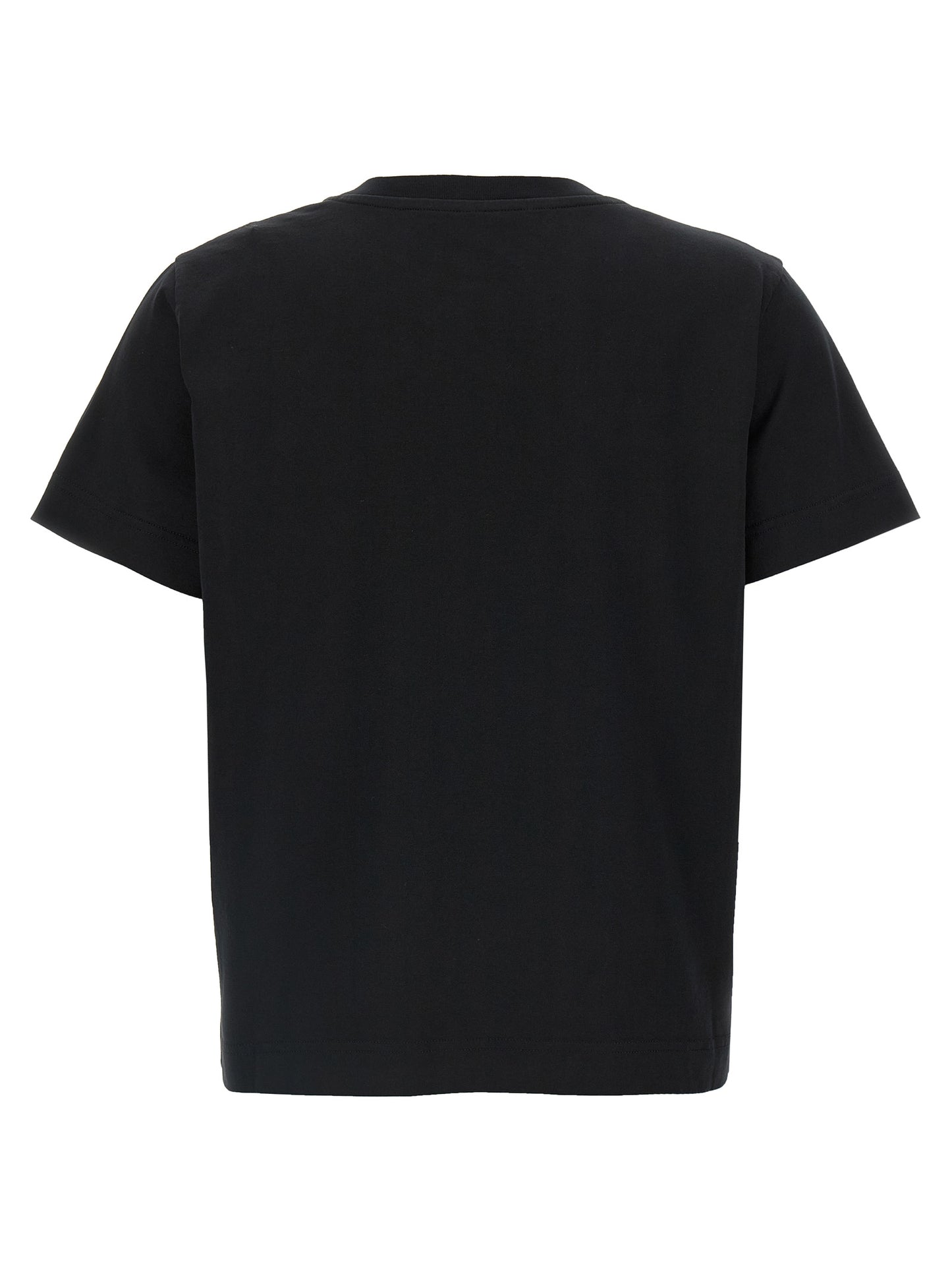T-Shirt by Givenchy for women in cotton black features an edgy silhouette, meticulously detailed with a sophisticated and crew neckline for a truly edgy finish.