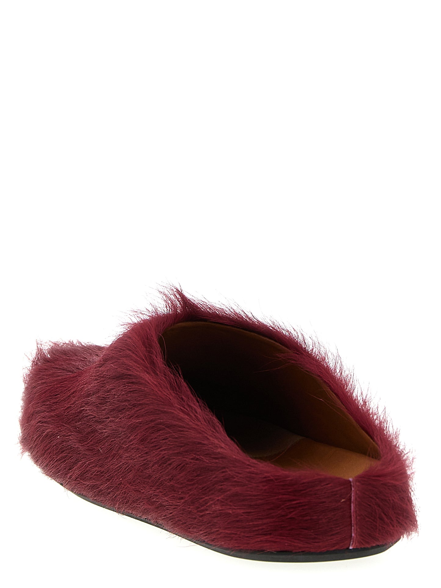 Clogs Flat Shoes by Marni for men in bos taurus calfskin leather bordeaux presents a impeccable silhouette as Men's Bos Taurus Calfskin Leather Clogs Flat Shoes, artfully designed with a and a impeccable for a refined, upscale finish.