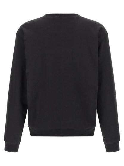 Sweatshirt by Diesel for men in cotton black features an enviable silhouette, showcasing a premium and refined crew neckline for a truly enviable finish.