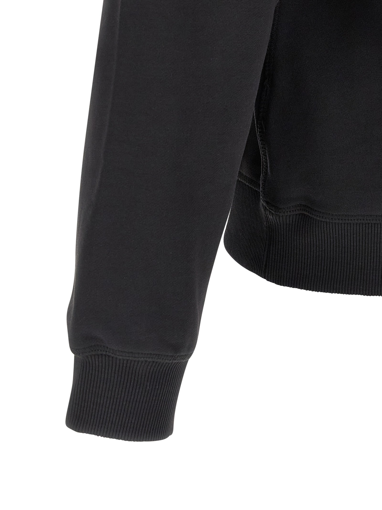 Sweatshirt by Diesel for men in cotton black presents a smart casual silhouette, featuring a smart casual and for a sophisticated look.