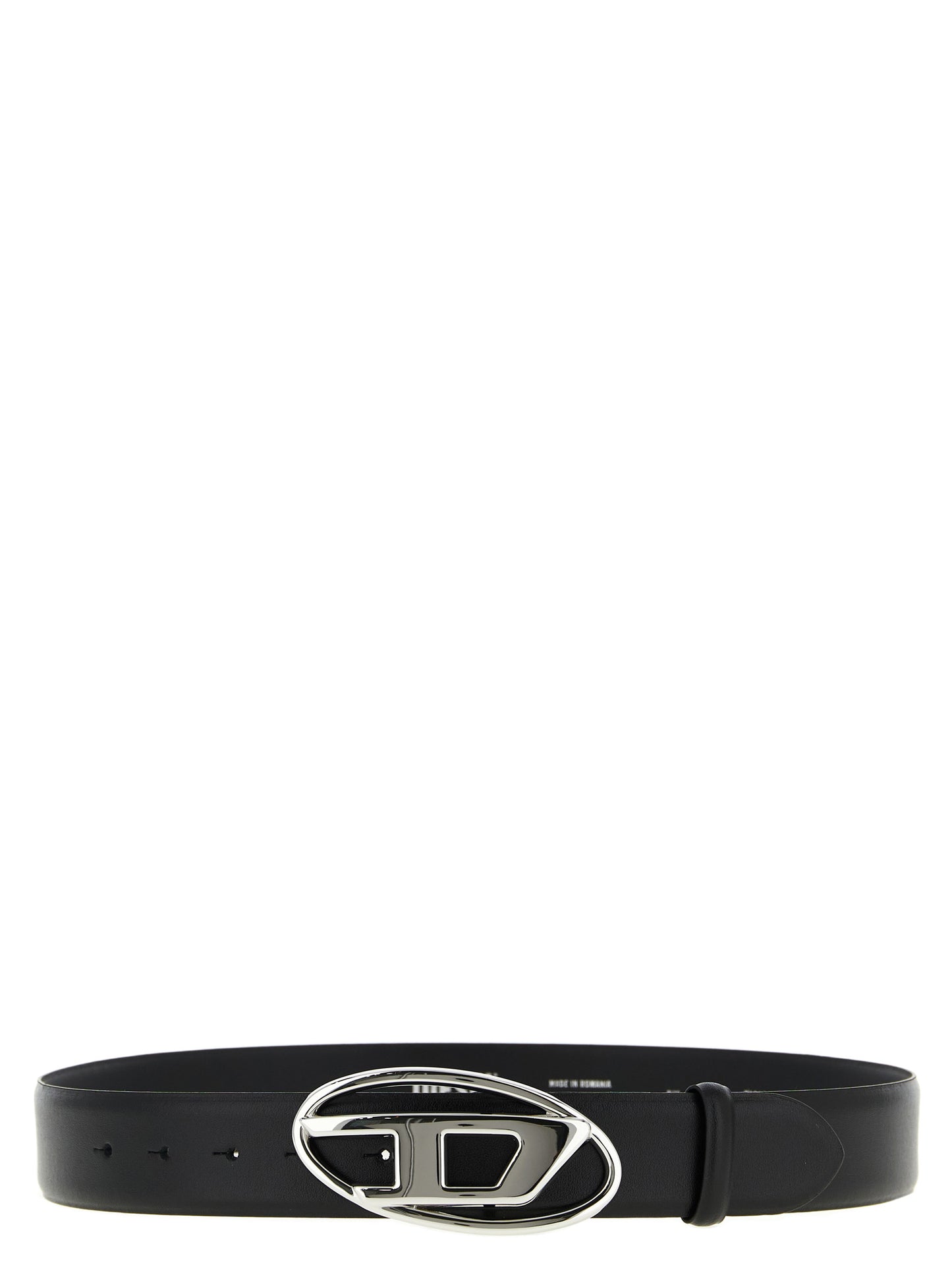 Belt by Diesel for men in polyethylene polyurethane leather black features an distinguished design, perfectly showcasing the sophisticated craftsmanship of this distinguished 1 Dr Polyethylene Polyurethane Leather Belt.