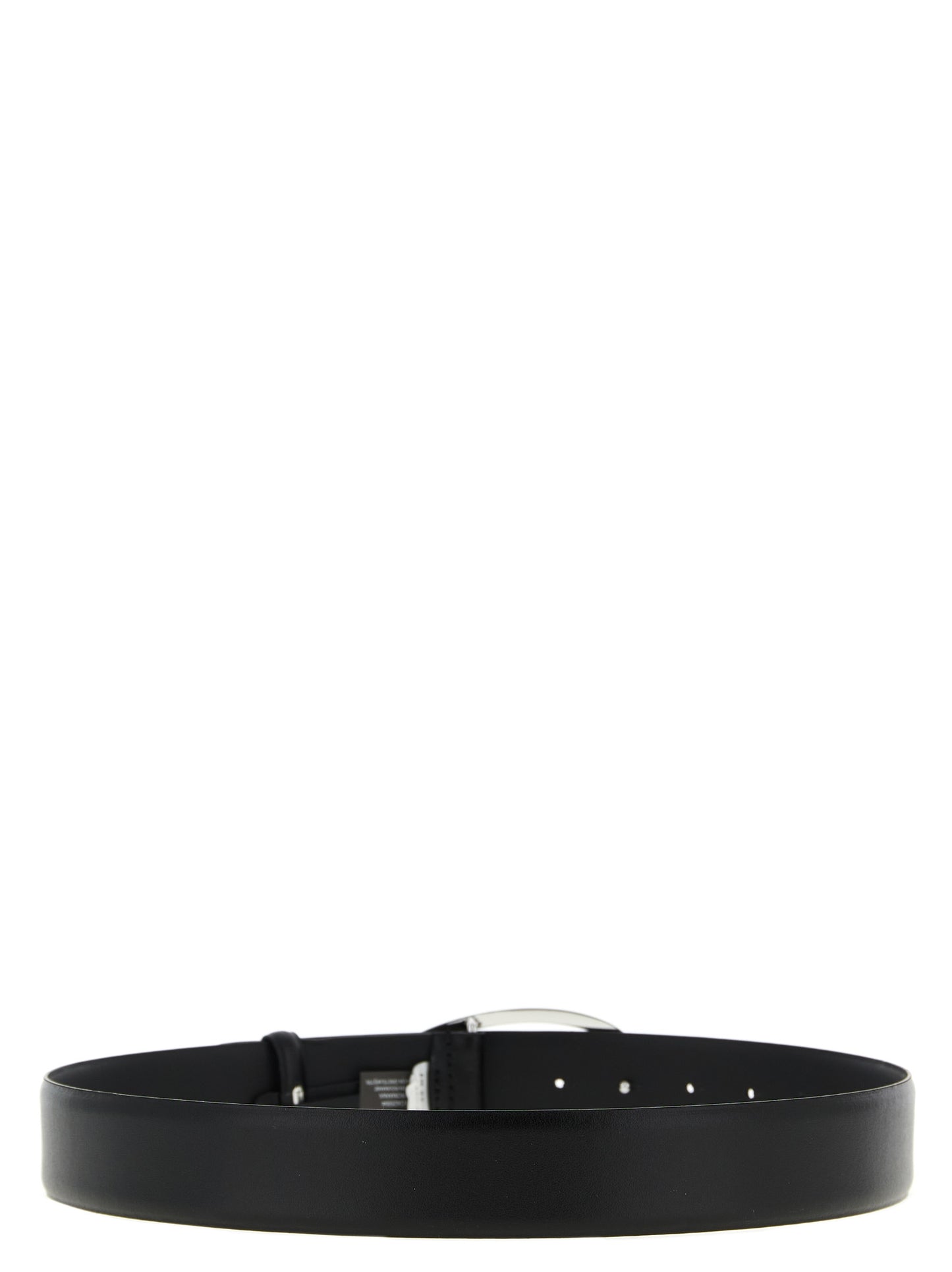 Belt by Diesel for men in polyethylene polyurethane leather black features a bohemian chic silhouette, showcasing the bohemian chic 1 Dr Polyethylene Polyurethane Leather Belt design with a sophisticated bohemian chic finish.
