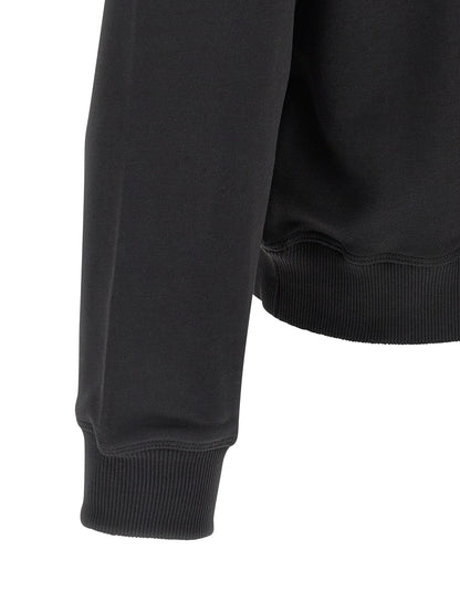 Sweatshirt Hoodie by Diesel for men in cotton black features an luminous silhouette, showcasing a sophisticated and for a truly luminous look.