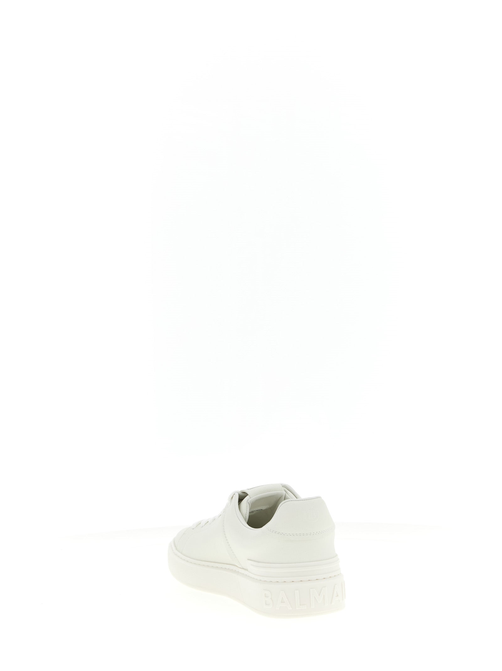 Sneakers by Balmain for men in calfskin leather white & signature features a chic design, perfectly showcasing the chic fashion style of this Men's Fashion Calfskin Leather Sneakers.