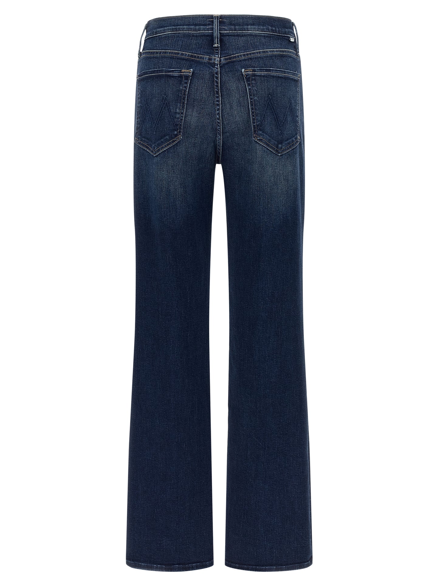 Jeans by Mother Denim for women in stretch denim cotton blue features an sophisticated and straight-leg with a precise long, creating a sophisticated and sophisticated silhouette.