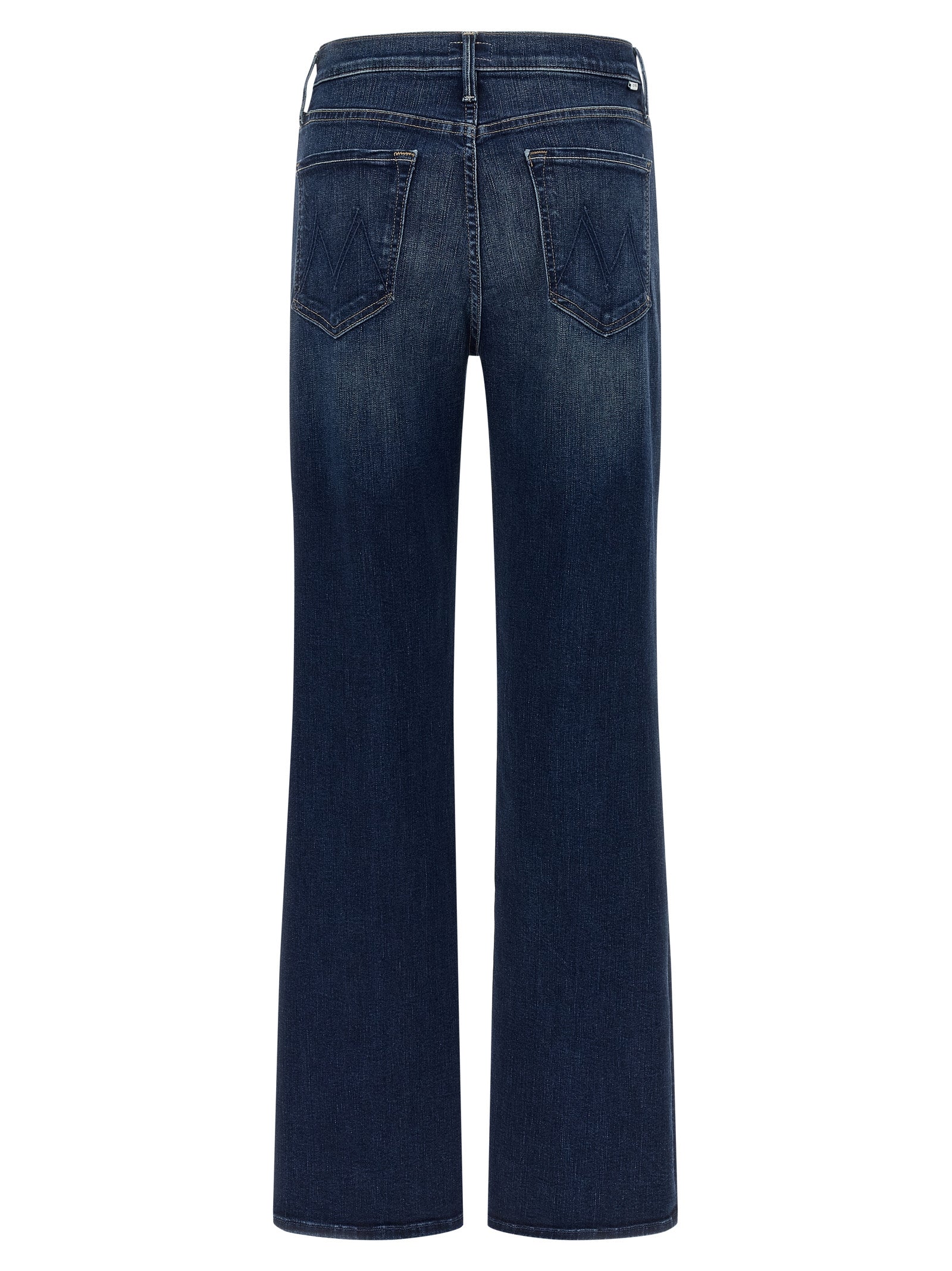 Jeans by Mother Denim for women in stretch denim cotton blue features an sophisticated and straight-leg with a precise long, creating a sophisticated and sophisticated silhouette.